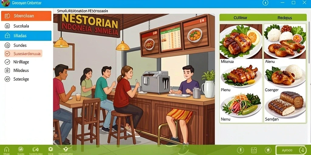 Tampilan antarmuka yang intuitif dan mudah digunakan.