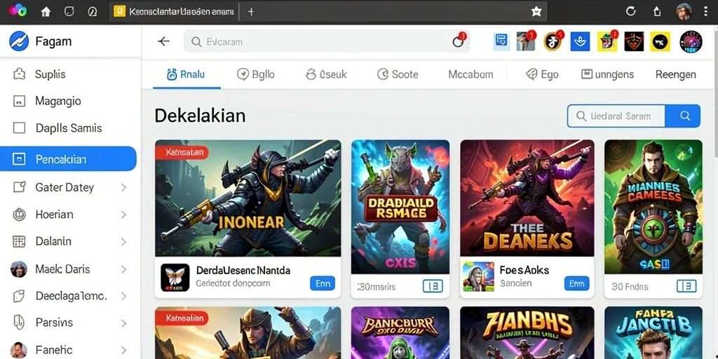 Tampilan antarmuka yang modern dan user-friendly.