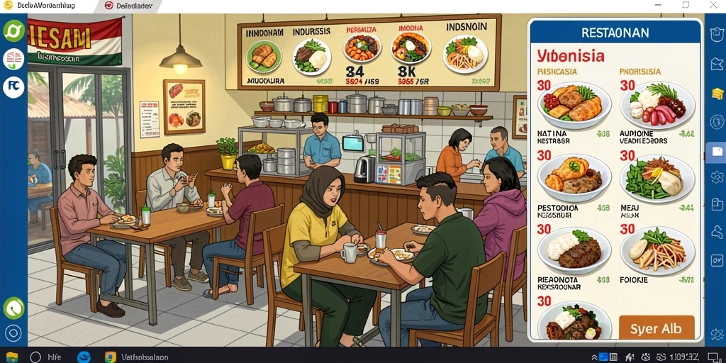 Tampilan utama aplikasi DOMTOTO yang menarik.