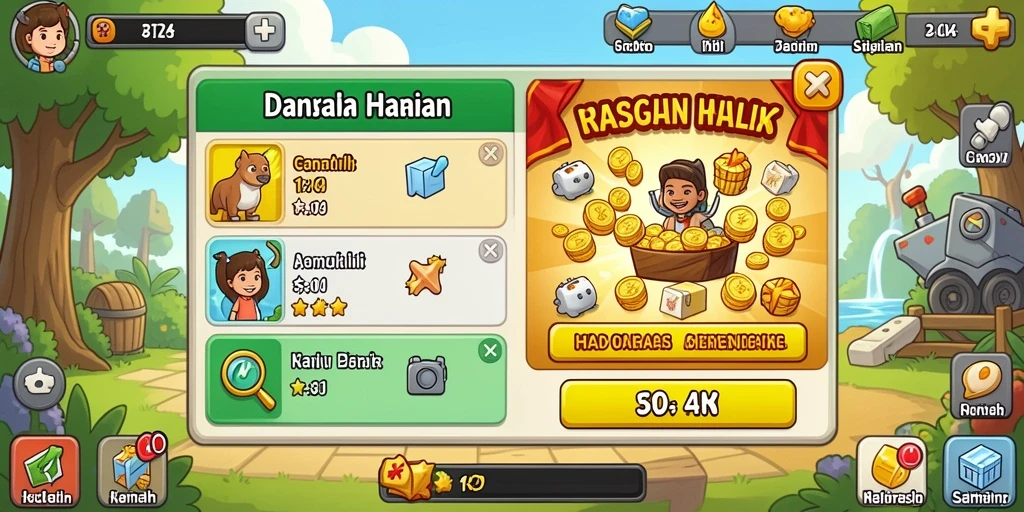 Tampilan antarmuka yang menarik dan mudah digunakan.