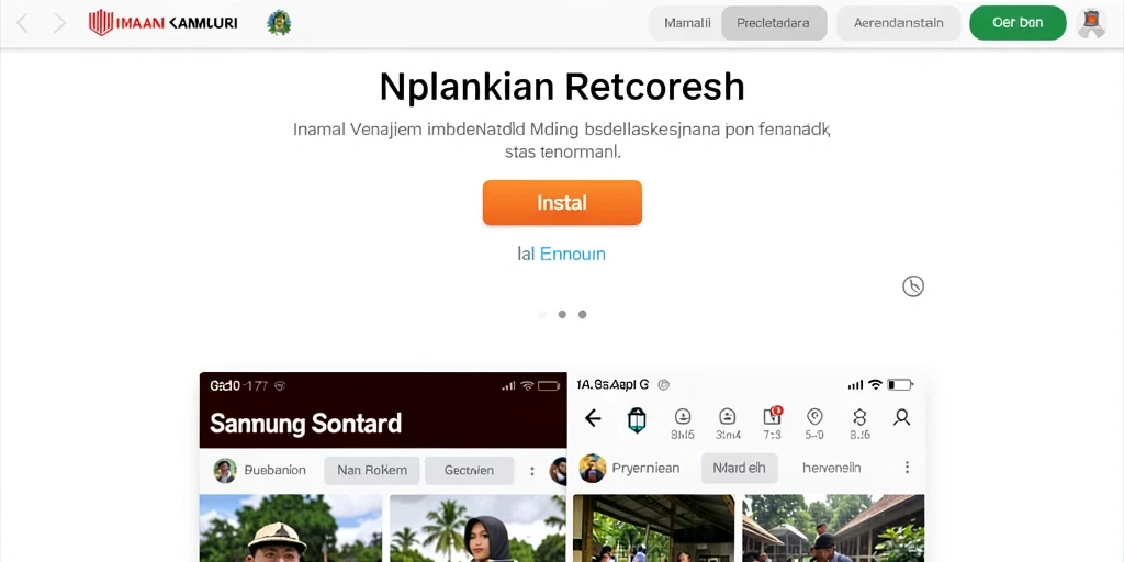 Tampilan antarmuka yang intuitif dan menarik.