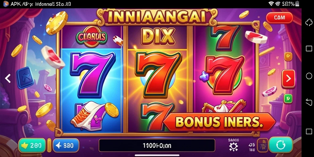 Tampilan awal game yang menarik dan ramah pengguna.