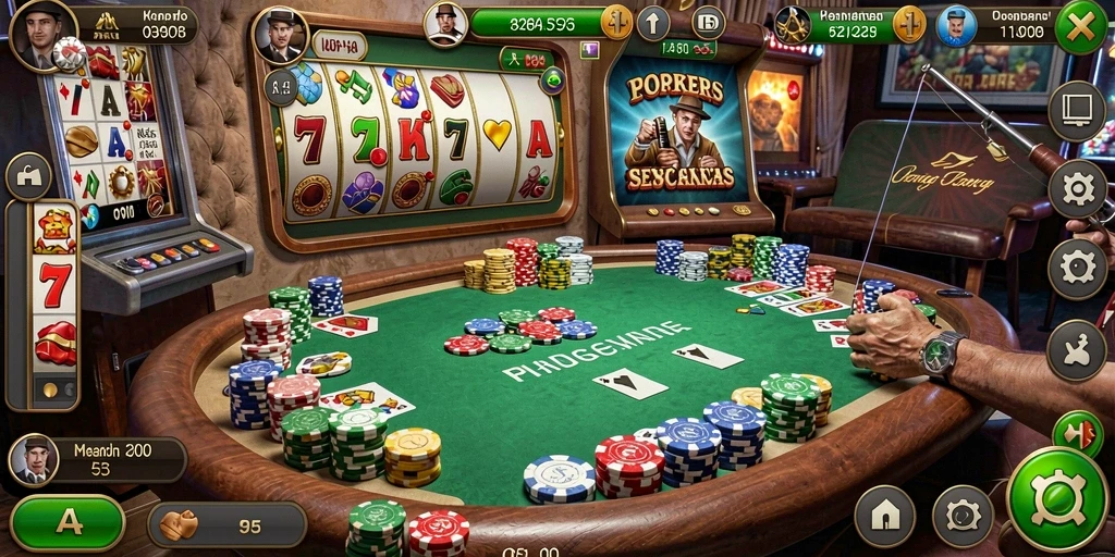 Tampilan mesin slot yang menarik dan penuh warna.