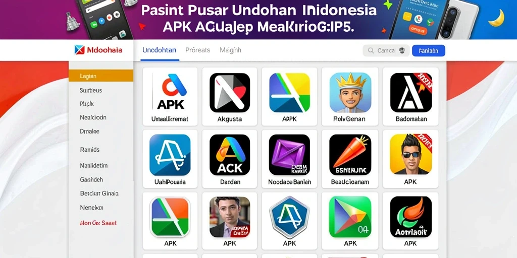 Screenshot menunjukkan tampilan antarmuka yang ramping dan menarik.