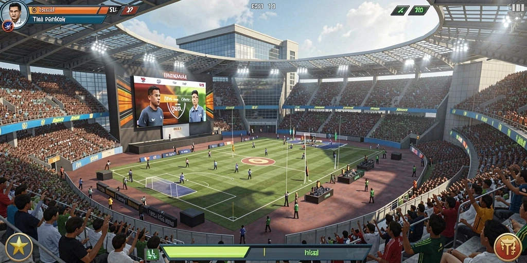 Gambar gameplay dengan grafis berkualitas tinggi.