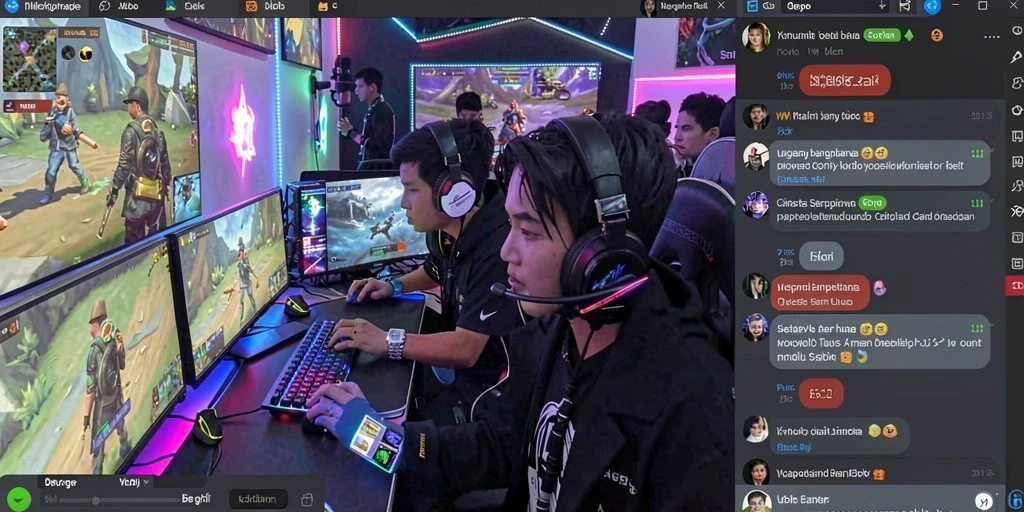 Tampilan grafis yang menawan dan penuh warna.