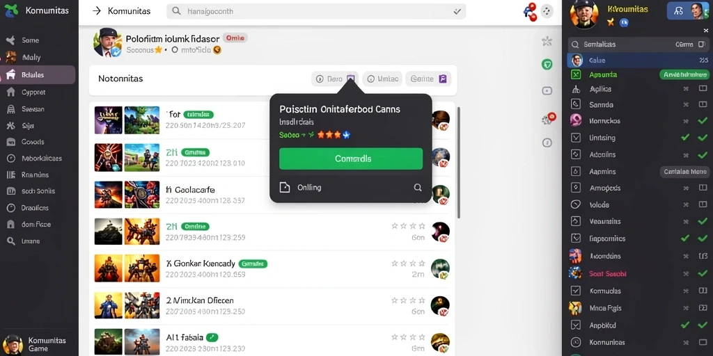 Screenshot menampilkan level menantang dengan grafis yang indah.