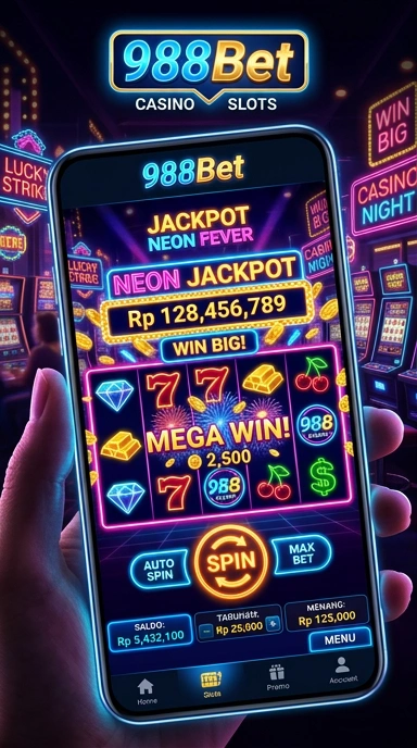 Cuplikan layar menu unduhan 988bet untuk perangkat Android